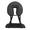Beauty Bed Headrest Cradle U Shape Adjustable Folding Massage Table Face Cradle Pillow for Beauty Salon Black