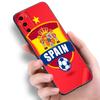 Испания Национальные Флаги Черный Чехол для Телефона Для Huawei P10 P20 P30 P40 Lite P50 P60 Art P50E P Smart Z 2018 2020 2021 Pro 2019