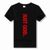 With God t shirt God Jesus Cross Bible Cotton Print T Shirt fashion Short Sleeve Casual T-shirt