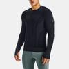 Under Armour IntelliKnit Phantom 2.0 Бесшовный топ для фитнеса с круглым вырезом и длинными рукавами, мужские топы, черные 1354397-003
