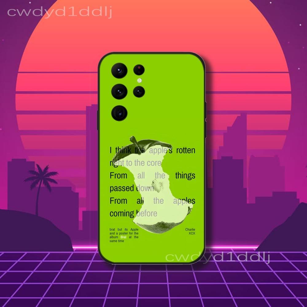 Чехол для телефона C-Charlie XCX Brat для Samsung S10, S21, FE, S21, S26, S25, S24, S23, Ultra, S9, S22, Plus Черный