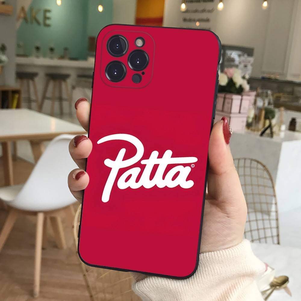 Модный Чехол P-patta для IPhone 17 16 15 14 13 12 Mini 11 Pro Plus Мягкий Силиконовый Чехол
