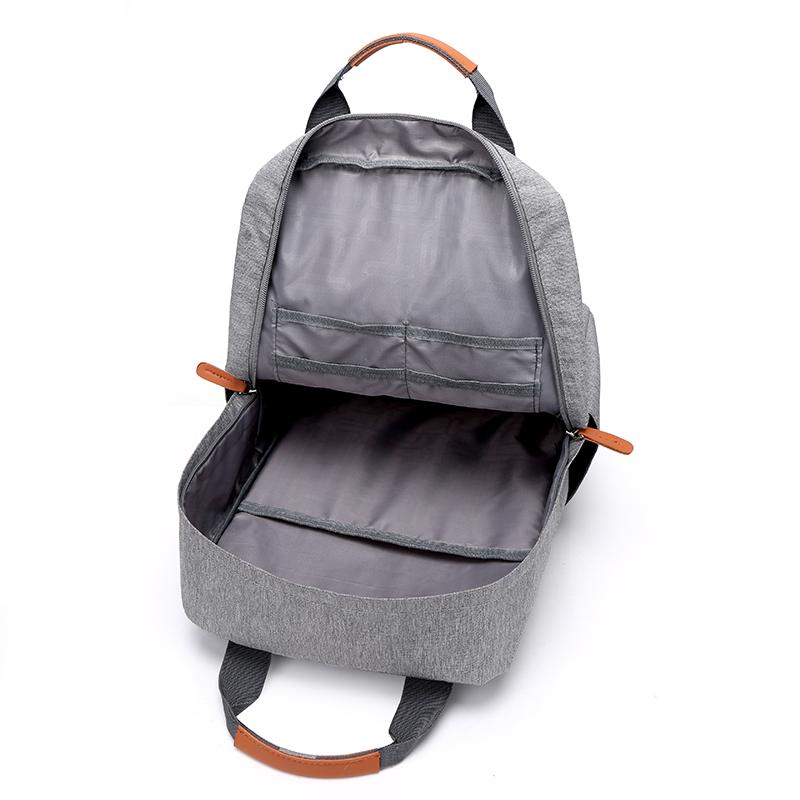 Рюкзак из трех предметов USB большой емкости Минималистичная деловая компьютерная сумка Дорожная сумка Рюкзак