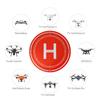 Drone Landing Pad Waterproof Fast-Fold Helipad for DJI Mavic 3 Classic/Pro Air 2s/Mavic Air 2 Mini 3 Pro Mini 2/SE Mavic 2 Pro