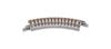 Rokuhan Z Gauge R018 Curved Rail R70 45°