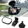 Adjustable Car Baby Rearview Mirror Baby Rear Seat Rearview Mirror 2 In 1 Mini Safety Child Baby Kids Convex View Mirror