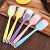 Non-Stick Silicone Cake Cream Scraper Transparent Butter Mixer Baking Spatula Kitchen Pastry Accessories