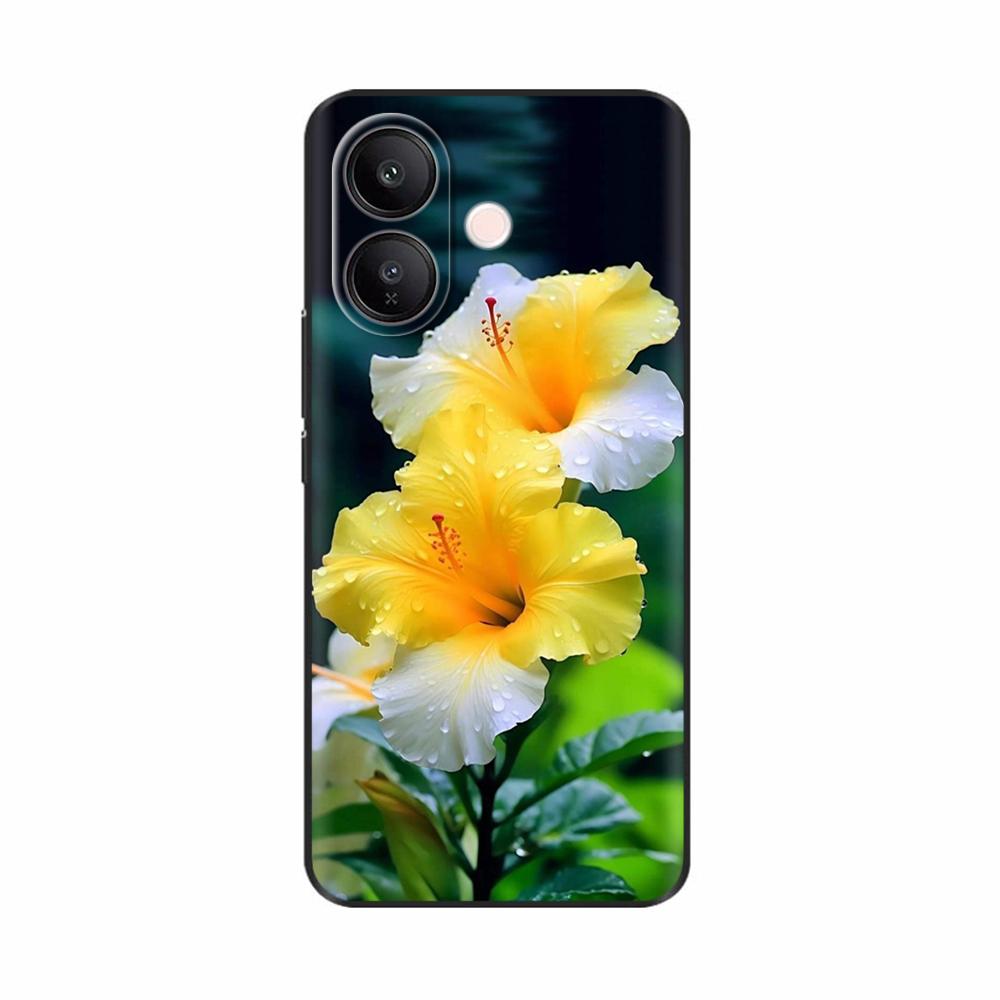 Для Vivo V60 Lite Чехол Мягкая Силиконовая Задняя Крышка Для Vivo V60 Lite 4G 5G Мобильного Телефона Защитные Чехлы Крышка Coque Funda Etui Para