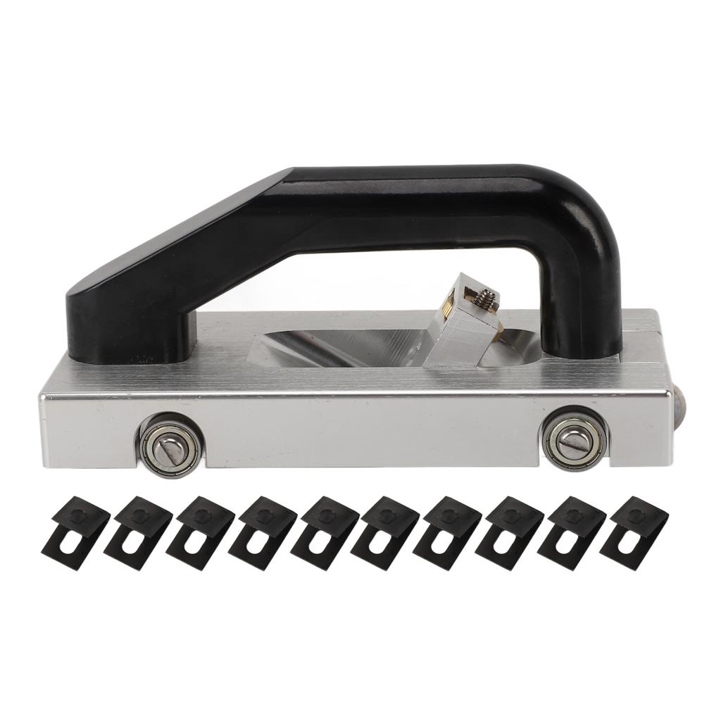 Колесный желоборез с лезвием U-типа, ручной желоборез из алюминиевого сплава, для настила полов, прорезание пазов, ручное нарезание пазов