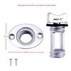 Sliver Marine Boat Drain Plug Kit Parts Universal with 2 Screws