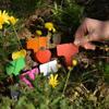 100PCS Multi-color Garden Plant Labels Markers Nursery Plant T-type Tags  Bonsai Accessories