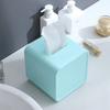 Tissue Towel Dispenser Desktop Toilet Paper Roll Holder Plastic Box for Bathroom Kitchen Household or Office Paper Organizer