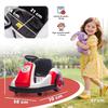 Children's bumper car 6V, 360° rotation, children's electric bumper car with dual motor, music and horn
