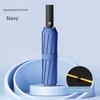 Fully Automatic Umbrella for Men, Large Size, Reinforced, Thickened, Sturdy, Wind-Resistant, Foldable Sunshade Umbrella for Women, Dual-Use for Sun