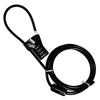 GORIX GX-647 Dial Wire Lock [Lightweight, Detachable Cable Lock] for Bicycles and Road Bikes, Anti-Theft, 4.8mm X 2000mm, Black