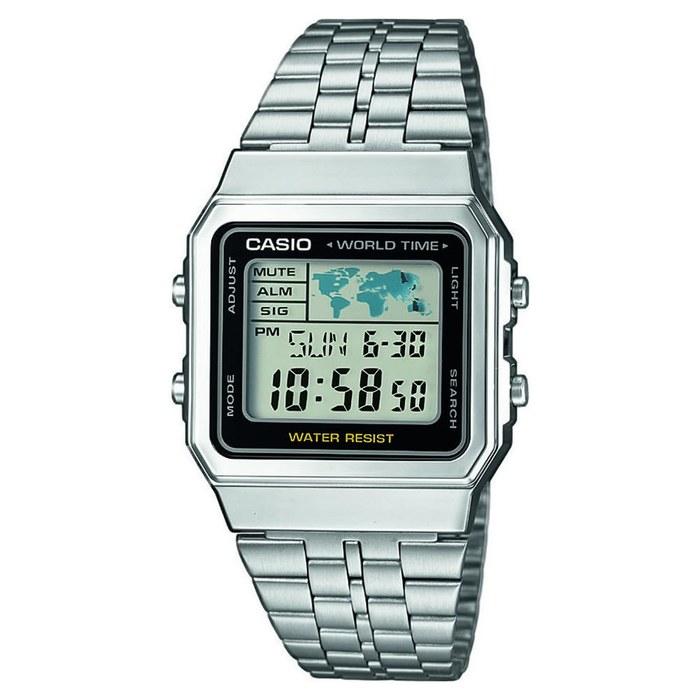 Casio A500WA-1D ЖК/Серый. Универсальный размер