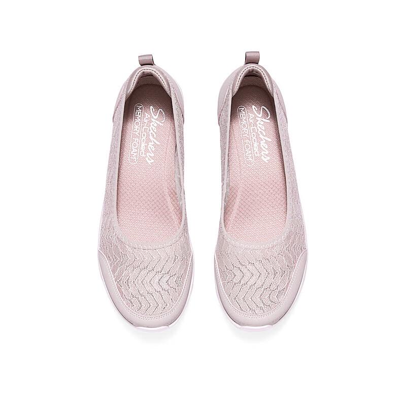 Skechers Женские дышащие слипоны на плоской подошве