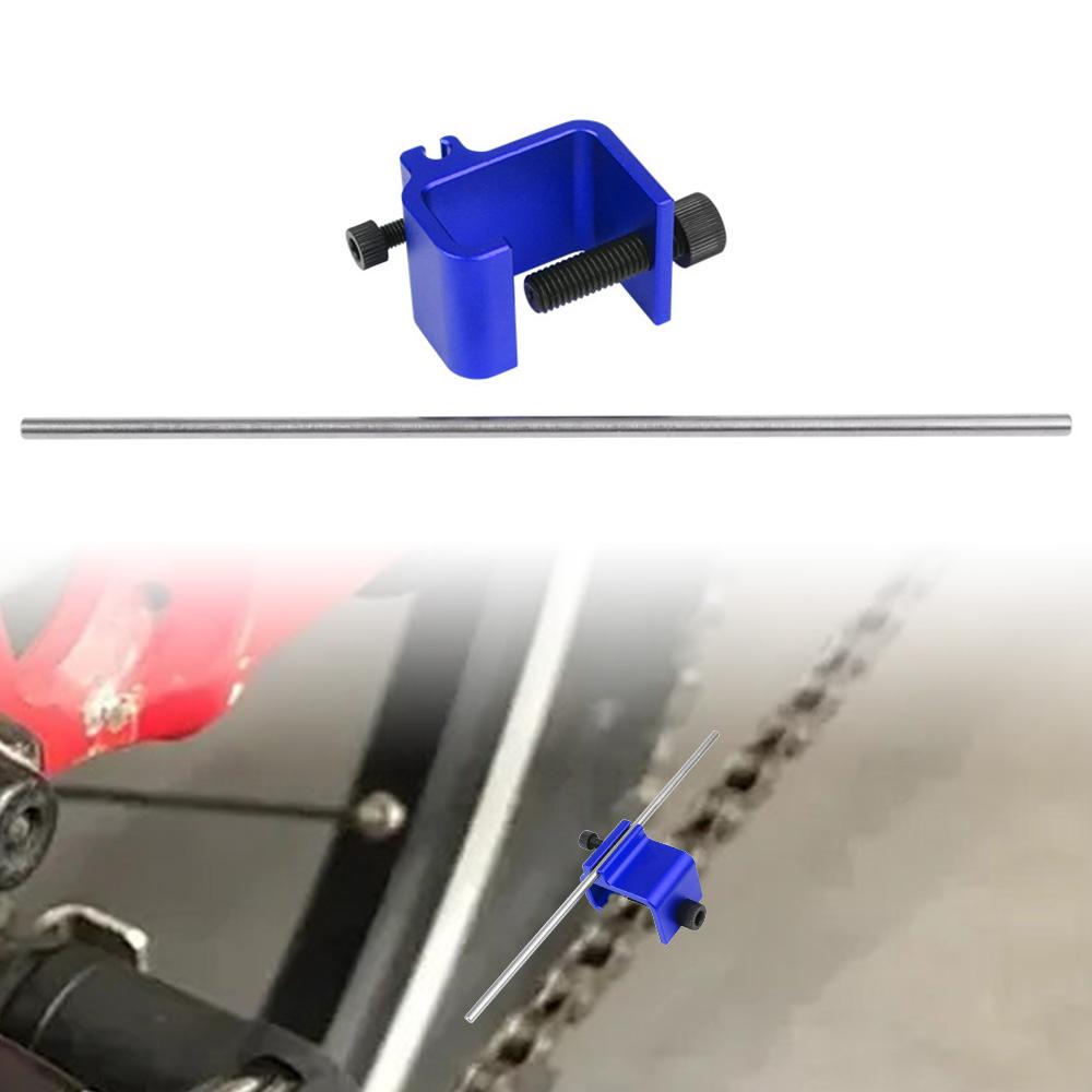 Быстрый Точный Инструмент для Выравнивания Запчасти Инструмент Универсальный Сплав Алюминия Звездочка Цепь Инструмент для Выравнивания Цепи Мотоцикла