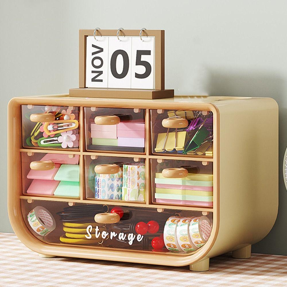 Большой вместительный ящик для хранения макияжа, пыленепроницаемый органайзер для косметики, для офисов