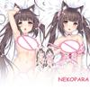 NEKOPARA Chocola Dakimakura Anime Cute and Lovely Pillow Cover Hugging Throw Cushion Case Otaku Body Pillowcase Bed Decor Gift