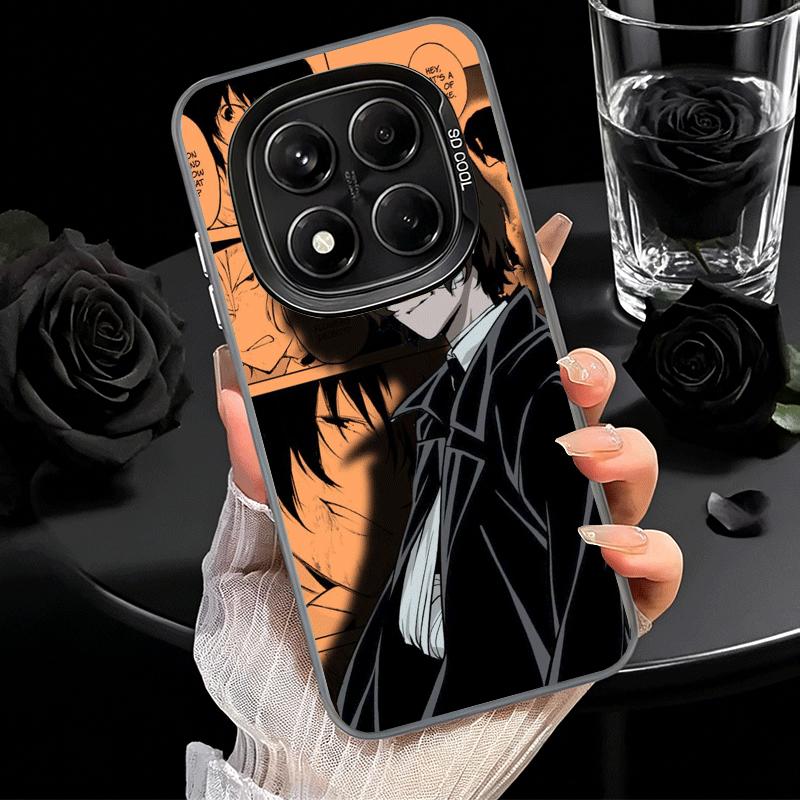Мягкий чехол для телефона Bungo Stray Dogs для Xiaomi Redmi Note 13 14 15 Pro Plus 12S 12 11S 11 11T 10S 10 Ударопрочная задняя крышка Sh