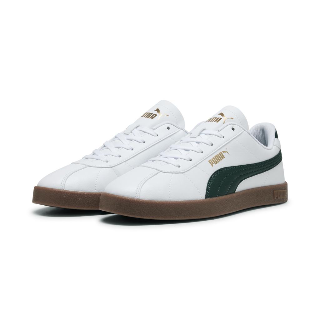 Puma Club 2 Fashion Универсальные Прочные Легкие Низкие Повседневные Кроссовки Унисекс Повседневная Обувь Белый 397445-08