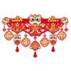 2026 Horse-themed Lunar Year Decor Chinese Character New Year Hanging Flag  Chinese New Year