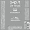 Bingospa One Minute Macadamia Oil Face Mask