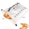 Reusable Cotton Fruit/Vegetable/Rice/Bread Bag Grocery Bakery Shopper Baguette Loaf Storage Bag Home Kitchen Organizer Bag