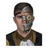 Mi-Masque Steampunk avec des Roulements - Disfrazzes - Taille unique - Многоцветный