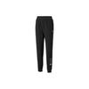 Logo Print Elastic Waist Jogger Pants Women Bottoms Black 846286-51