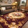 Vintage Persian Carpet Living Room High-end Luxury American Tea Table Rug Bedroom Decoration Large Carpets Washable Floor Mat