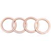 55*42.5*3.5mm Motorcycle Exhaust Pipe Gasket For Yamaha XV1900 Midnight Star 2006-2016 XV750 Special 1981-1984 Virago 1992-1997