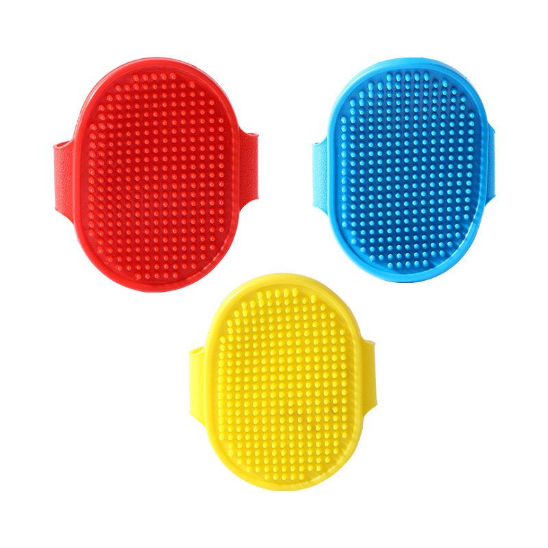 Перчатки для купания и массажа питомцев и комбинированная щетка