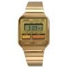 Casio Цифровые часы Винтажная серия Унисекс Металлический ремешок Золотой Зарубежная модель [Casio] A120WEG-9A