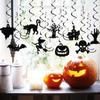 Paper Halloween Bat Skull Ghost Pendant Scary Happy Halloween Party Decorations  Ghost Festival