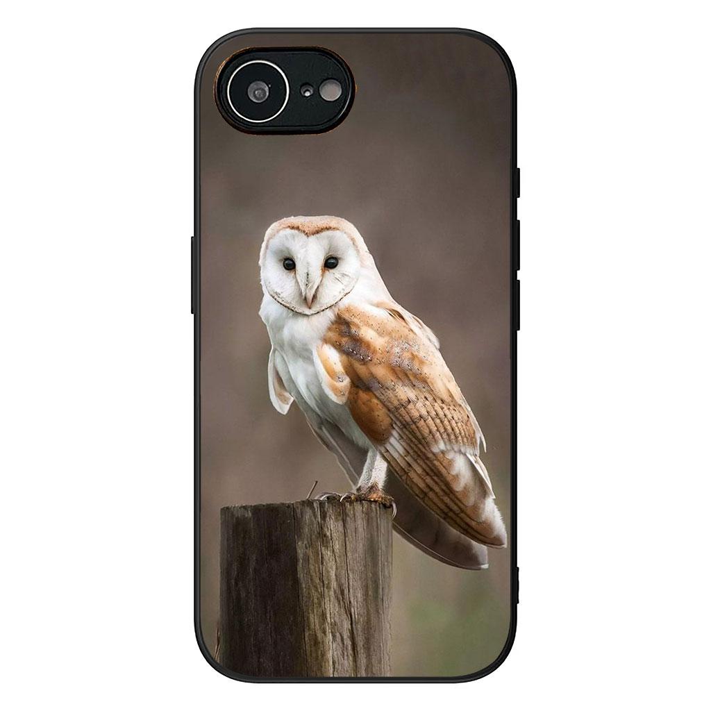 Чехол для Apple iPhone 16 15 14 Plus 13 12 Mini 17 Pro Max + ProMax 16E Air 16+ 15+ Coque Чехол для телефона Птица Сова Милый
