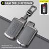 Alloy Car Key Cover Case Holder For Toyota Rave 4 2017 Auris Camry 50 2012 Land Cruiser Highlander 2015 Avalon Corolla Shell
