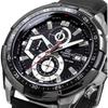[Casio] CASIO Edifice EDIFICE Men's Watch Chronograph EFR-539L-1AV Black Leather Band Overseas Model [Parallel Import]