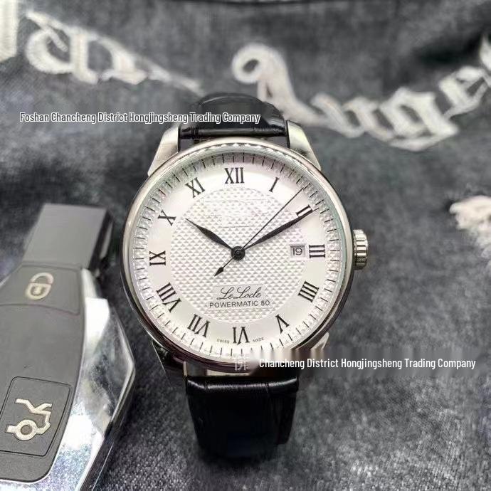 Tianjia Le Locle T41 Automatic Steel Strap Watch with Calendar