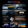 DDPAI N2 Dash Cam 2K Night Vision 24H Parking Monitor ADAS WiFi APP Control Car DVR Car Camera