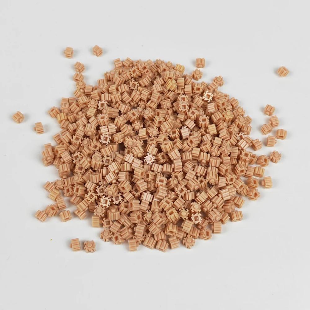 1000pcs 6*6mm Pixel Art Puzzle Micro Diamond Building Blocks DIY 3D Small Brick For Children's Toy Educational Kids