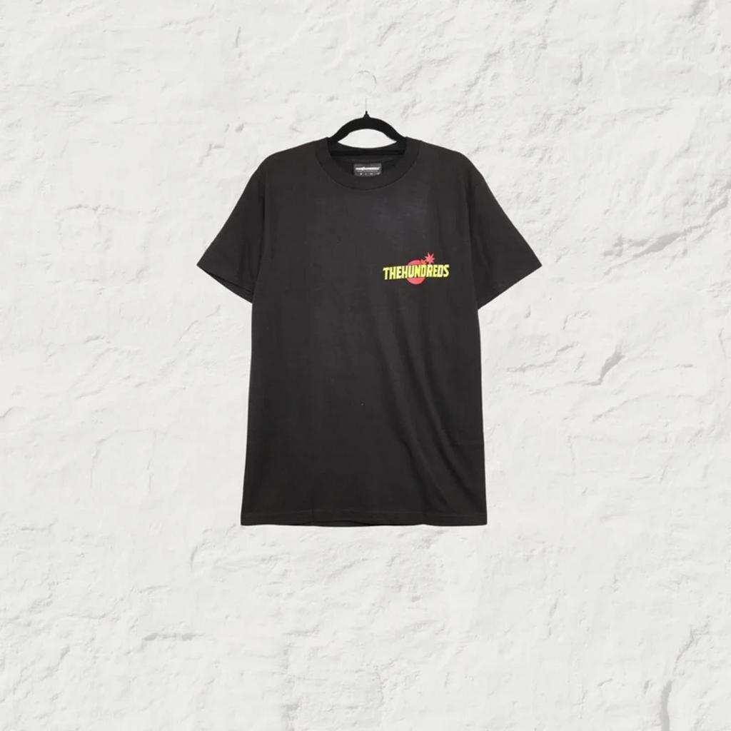 The Hundreds Bomb Logo Graphic T-Shirt – Black – Size S – Streetwear