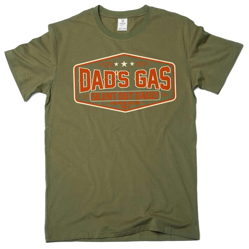 Funny Dad's Gas Tshirt humorous Father's day dad farter tee shirt fart funny tee