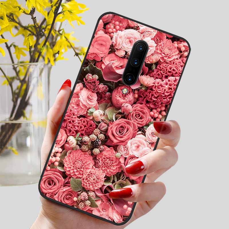 Phone Cover For Oneplus 7 Pro Case Lovely Printed TPU Silicon Soft Capa On for One Plus 7 7T Pro Oneplus7 7Pro Protection Covers