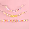 Pet Necklace Collar Colorful Bead Adjustable Cute Peach Cats Dogs Exquisite Fashionable Elegant