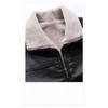 Men's Leather Jacket Winter New Middle-aged Velvet Thickened Fur All-in-one Leather Jacket Casual Large Size PU Jacket