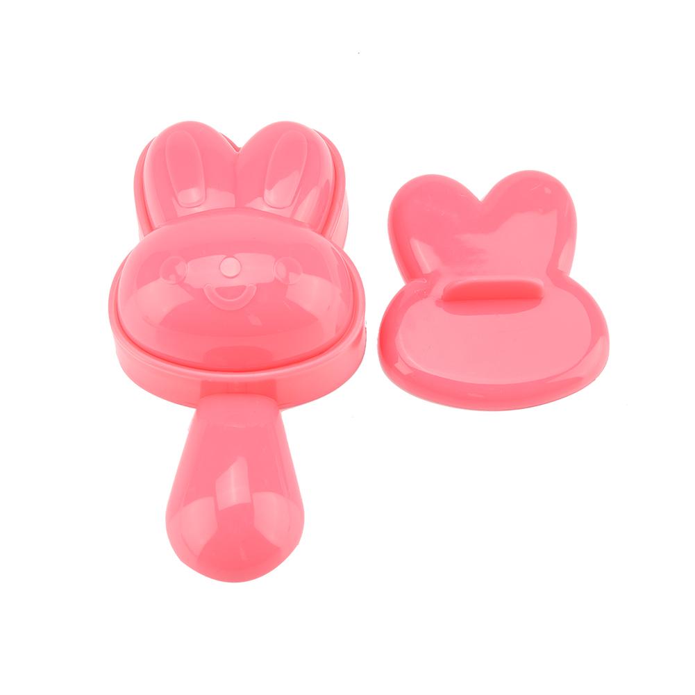 DIY Bunny Shape Food Grade PP Material Sushi Rice Roll Bento Mold Handicraft Rice Roll Mold