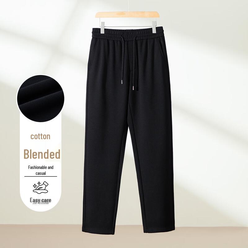 Мужские прямые теплые повседневные брюки Luoz