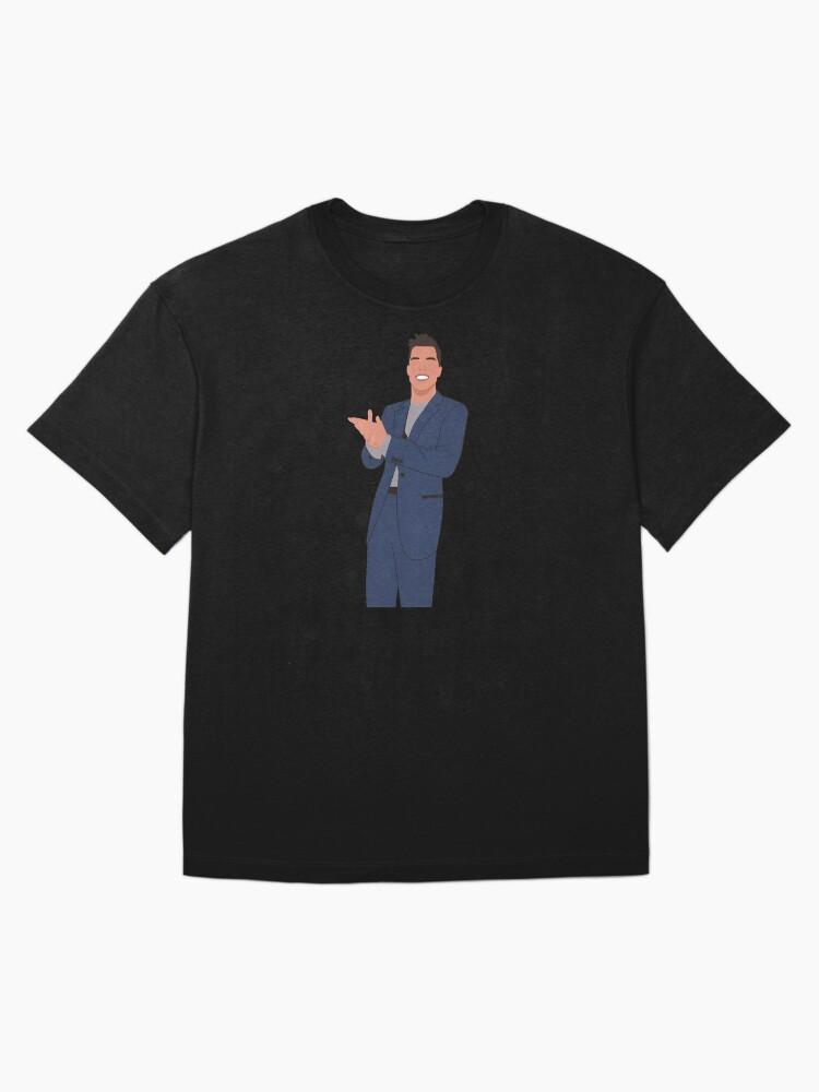 Ricky Martin Ricky Martin Illustration Oversized T-Shirt